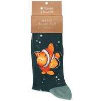 Wrendale Designs Mens 'Clowning Around' Clown Fish Socks Size 7-11