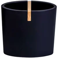 Showerdrape Sonata Black & Bamboo Toothbrush Holder