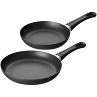 Scanpan Classic Induction 2 Piece Frying Pan Set 20cm & 26cm Frying Pans