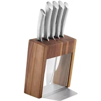 Scanpan Classic Steel 6 Piece Knife Block Set