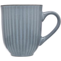 Siip Ribbed Blue Mug