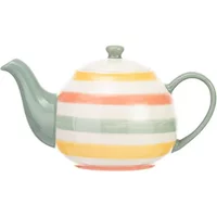 Siip Multi Stripe Autumn 2 Cup Teapot