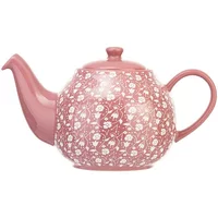 Siip Ditsy Floral Pink 6 Cup Teapot