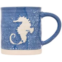 Siip Wax Resist Seahorse Mug