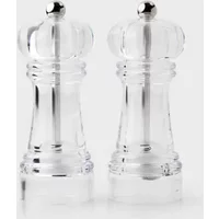 Taylor's Eye Witness Clear Acrylic 15cm Set Of 2 Salt & Pepper Mills