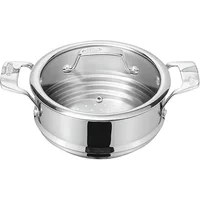 Stellar Premium Steamer Insert With Glass Lid