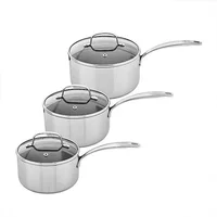 Stoven Hextra 3 Piece Saucepan Set