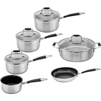 Stoven Soft Touch Induction 5 Piece Cookware Set plus 28cm Sauteuse