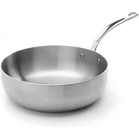 Samuel Groves Classic Stainless Steel Triply 24cm Chefs Pan