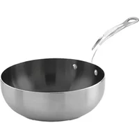 Samuel Groves Classic Non-Stick Stainless Steel Triply 28cm Chefs Pan