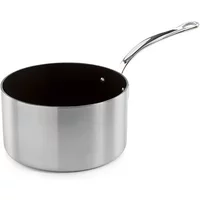 Samuel Groves Classic Non-Stick Stainless Steel Triply 20cm Saucepan with Lid