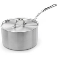 Samuel Groves Classic Stainless Steel Triply 26cm Saucepan with Lid