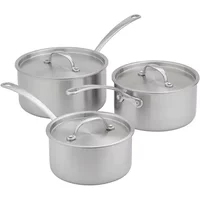 Stellar Eclipse 3 Piece Saucepan Set