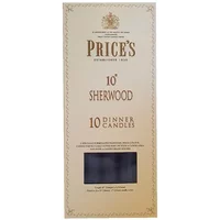 Prices 10 Sherwood Pack Of 10 Midnight Blue Candles