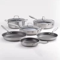 Stellar Zero 6 Piece Uncoated Cookware Bundle