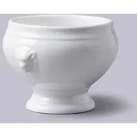 W.M.Bartleet & Sons Lion Head Soup Bowl White