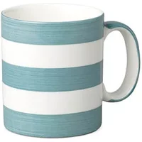 W.M.Bartleet & Sons 1pt Striped Mug Ocean Grey