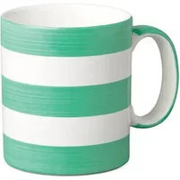 W.M.Bartleet & Sons 1pt Striped Mug Sea Green