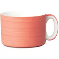 W.M.Bartleet & Sons Wide Solid Mug Coral Pink