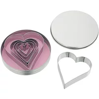 Judge Heart Shaped Cutters (Set Of 6)