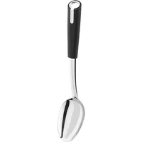 Judge Satin Black Solid Spoon