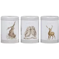 Wrendale Designs Tea, Coffee & Sugar Canisters