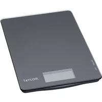 Taylor Pro Black Glass 5kg Digital Dual Kitchen Scale