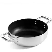 Samuel Groves Urban 26cm Stainless Steel Non-Stick Triply Chefs Pan with Domed Lid