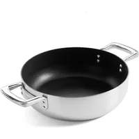 Samuel Groves Urban 28cm Stainless Steel Non-Stick Triply Chefs Pan with Domed Lid