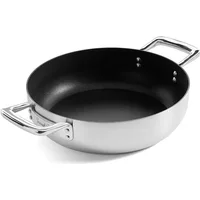 Samuel Groves Urban 30cm Stainless Steel Non-Stick Triply Chefs Pan with Domed Lid