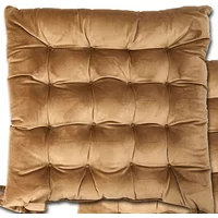 Le Chateau Velvet Seat Pad Taupe