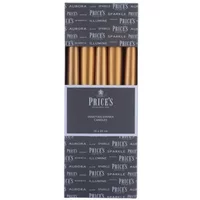 Prices Fresh Air Venetian 10 inch Dinner Candle Pack of 10 Wrapped Gold