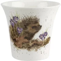Wrendale Designs 'New Beginnings' Hedgehog Herb Pot