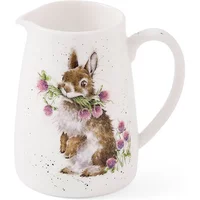 Wrendale Designs 'Head Clover Heels' Rabbit Posy Jug