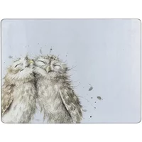 Wrendale Designs 'Birds Of A Feather' Owl Glass Worktop Saver