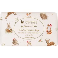 Wrendale Designs 'Winter Berries' Country Animal Christmas Soap
