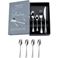 Arthur Price Avalon 16 Piece Cutlery Box Set FREE Extra 4 Tea Spoons