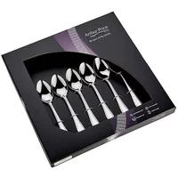 Arthur Price Classic Bead Set of 6 Teaspoons