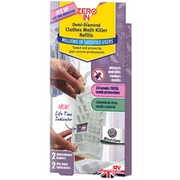Zero In Demi-Diamond Clothes Moth Refills Pack Of 2