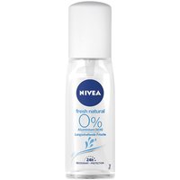 Nivea Fresh Natural 0 % Aluminum, 24h Deo Zerstäuber (Pumpe), 75ml