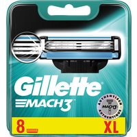 Gillette Mach3 Systemklingen, passend für Mach3-Rasierer, 8 Stück