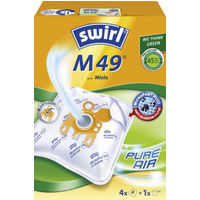 Swirl Staubbeutel M 49 Micropor Plus Anti-Allergen-Filter 4 Stück Swirl Staubbeutel M 49 Micropor Plus Anti-Allergen-Filter 4 Stück