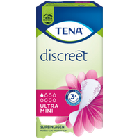 TENA Discreet Ultra Mini Slipeinlagen, sehr leichte Blasenschwäche, 28 Stück TENA Discreet Ultra Mini Slipeinlagen, sehr leichte Blasenschwäche, 28 Stück