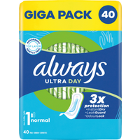 HaushaltundGenuss Always Binden Ultra Day Normal Größe 1 40 Stück