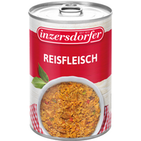 Inzersdorfer Reisfleisch, 400 Gramm Dose