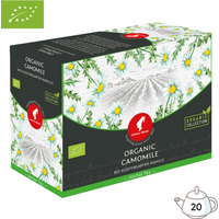 Julius Meinl Tee Bio Klostergarten Kamille Big Bag (Kannen Teebeutel), Kräutertee, 20 Teebeutel im Kuvert, 40 Gramm