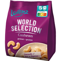 Lorenz World Selection Cashews geröstet/gesalzen, 270g