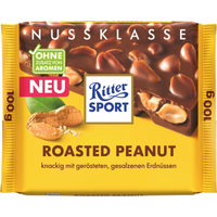 HaushaltundGenuss Ritter Sport NussKlasse Roasted Peanut 100g