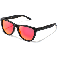 Sunglasses Hawkers One Raw Carbon Fiber - Polarized Black Ruby