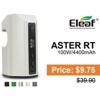 Eleaf ASTER RT 100W Box Mod 4400mAh